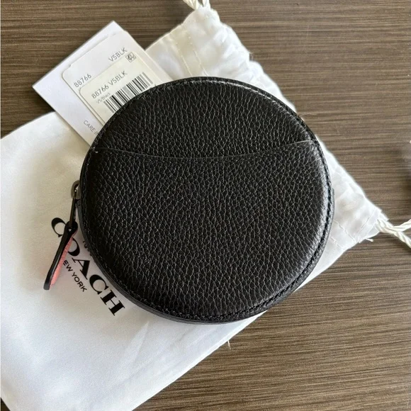 Coach Rexy & Carriage Rainbow Glitter Zipper Pouch - Picture 4 of 6